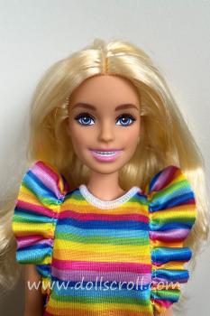 Mattel - Barbie - Fashionistas #197 - Rainbow Dress - Original - кукла